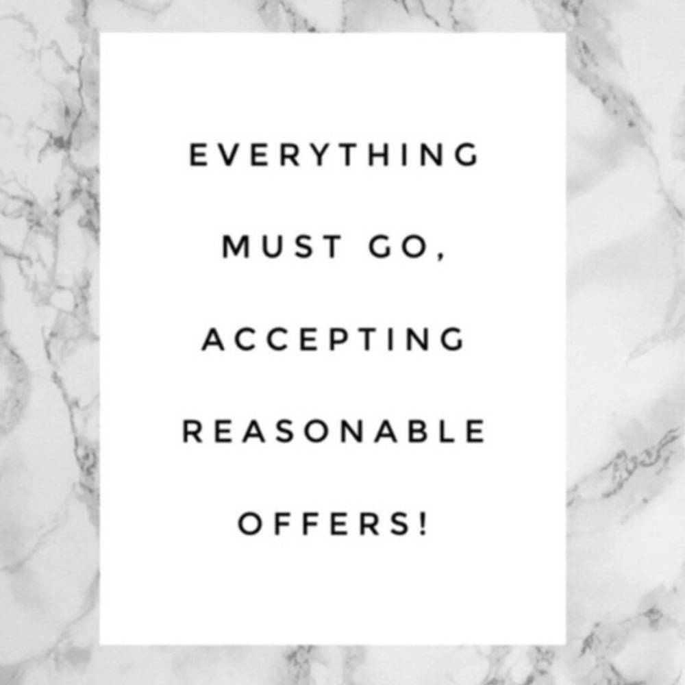 ALL OFFERS ACCEPTED!